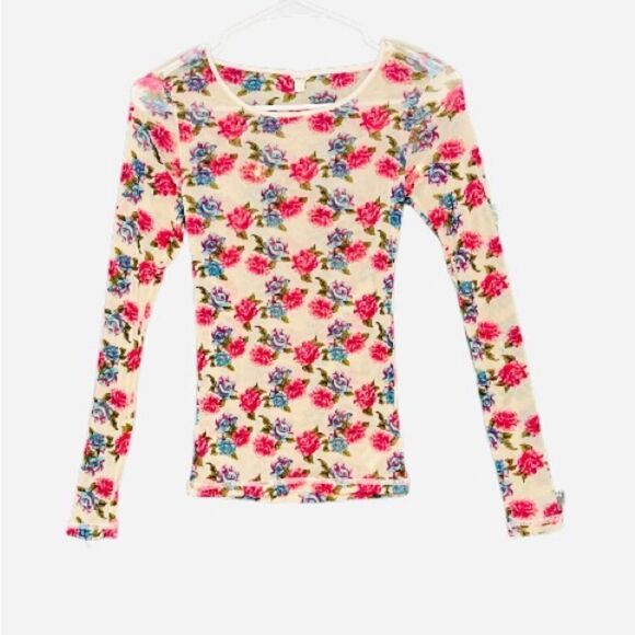 Floral Mesh Top S/P - Picture 7 of 7